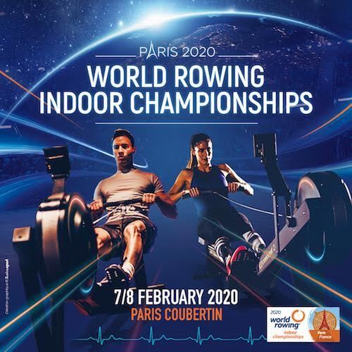 World rowing indoor championships Paris 2020